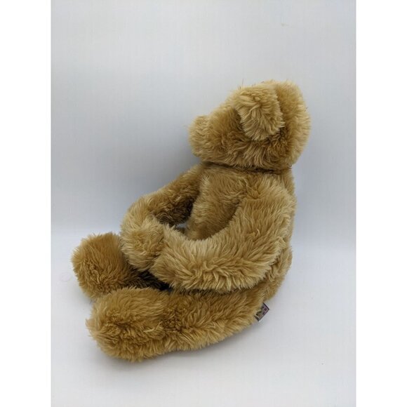 Progressive Plush Berne Bear plush stuffed animal animal 12" red gold bow - Picture 6 of 10